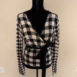 DVF Wrap Sweater